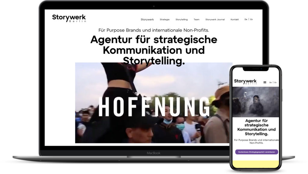 Elementor WordPress storywerk.de