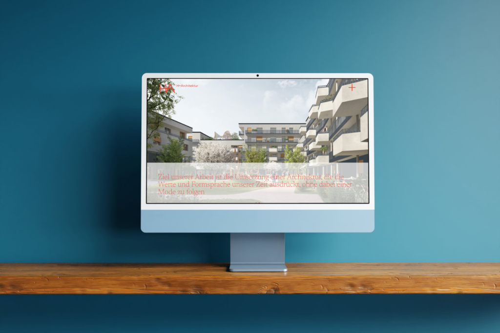 Webseite hplus Architektur